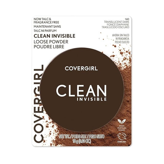 Clean Invisible Loose Powder Translucent Dark