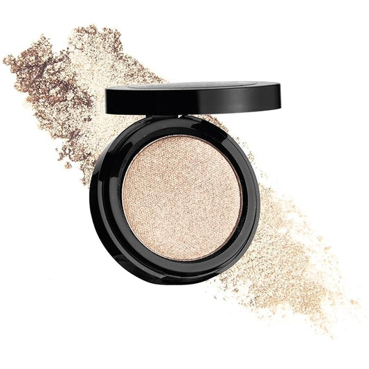 Highlighter – Hypoallergenic Face Highlighter - High Glossy Face Illuminator with Natural Finish - Pearl Shimmer - Smooth silky Powder Makeup (Golden Champagne, 3 g)