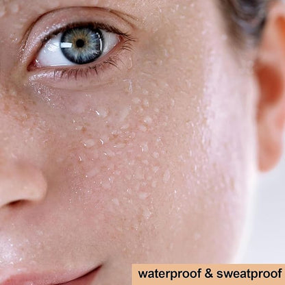 4 in 1 Coolord Color Changing Foundation - Medium Spectrum, Full Coverage Concealer with SPF 50+, Longwearing and Waterproof