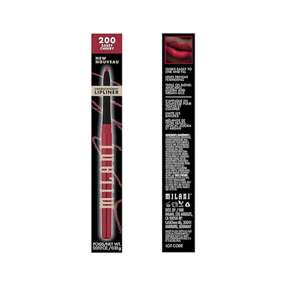 Milani Understatement Lipliner Pencil - Highly Pigmented Retractable Soft Lip Liner Pencil, Easy to Use Lip Makeup
