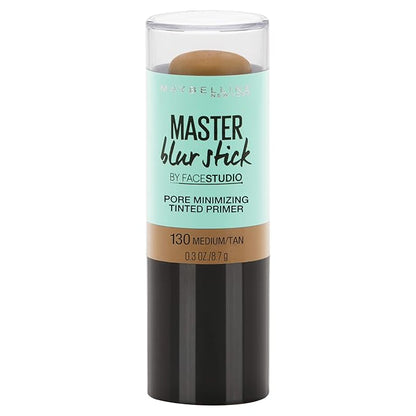 Maybelline New York Facestudio Master Blur Stick Primer Makeup, Medium/Tan, 0.3 oz.