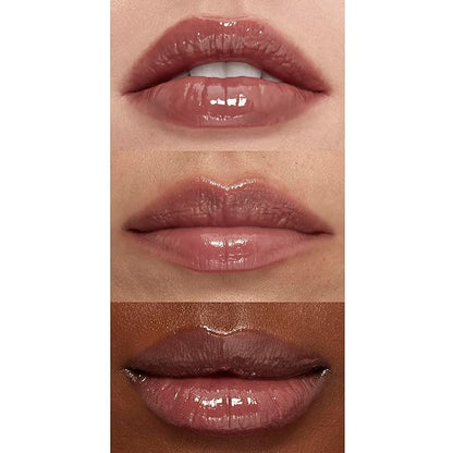 e.l.f. Sun Boss Gloss SPF 25, Pigmented Lip Gloss For A High-Shine Finish, Moisturizing & Conditioning Formula, Vegan & Cruelty-Free, It's Your Mauve