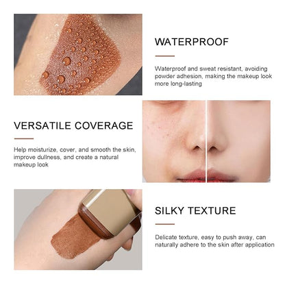 Beauty Balm Serum Boosted Skin Tint, Skin Tint Stick, Perfect for Women & Girls | Foundation Stick Offering Full Coverage, Lightweight, Smooth, Foundation Natural Finish Makeup #03