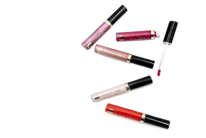 Essence Of Argan Clear Red Lip Gloss with Moroccan Argan Oil to Moisturize and Plump your Lips – Revitalized Lip Care to Eliminate Dryness - Clear Glossy Finish 0.25oz