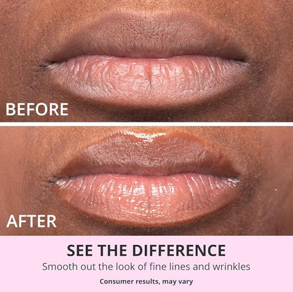 goPure Lip Plumper – Plumping lip gloss formula with Hyaluronic Acid & Peptides, moisturizing, volumizing, smooths the look of wrinkles, high shine