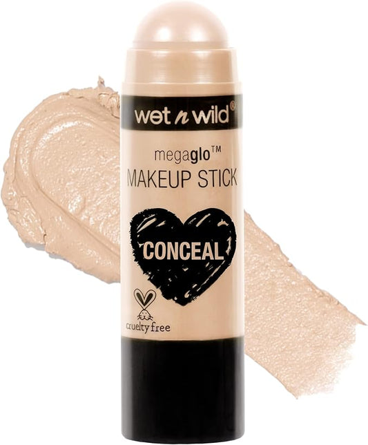 Wet n Wild MegaGlo Makeup Stick Conceal and Contour Neutral Follow Your Bisque & Stick Conceal and Contour Blush Pink Floral Majority & Stick Conceal and Contour Brown Call Me Maple