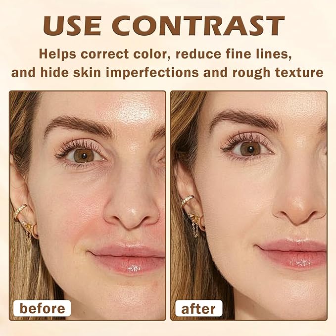 AIUEO Magic Minerals Airbrush Foundation Silk Smooth Airbrush Spray Foundation Full Coverage Flawless Setting Spray Makeup-Nude