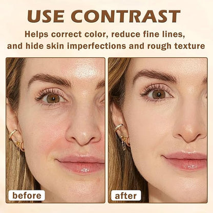 AIUEO Magic Minerals Airbrush Foundation Silk Smooth Airbrush Spray Foundation Full Coverage Flawless Setting Spray Makeup-Nude