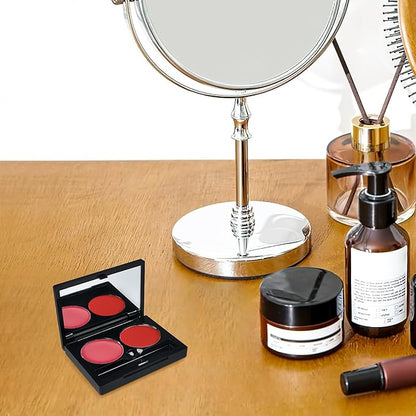 POPETPOP 3 Pcs Empty Eyeshadow Palette: Portable Makeup Case for Lipstick, Blush, Powder Storage - Diy Eyeshadow Palette for Travel
