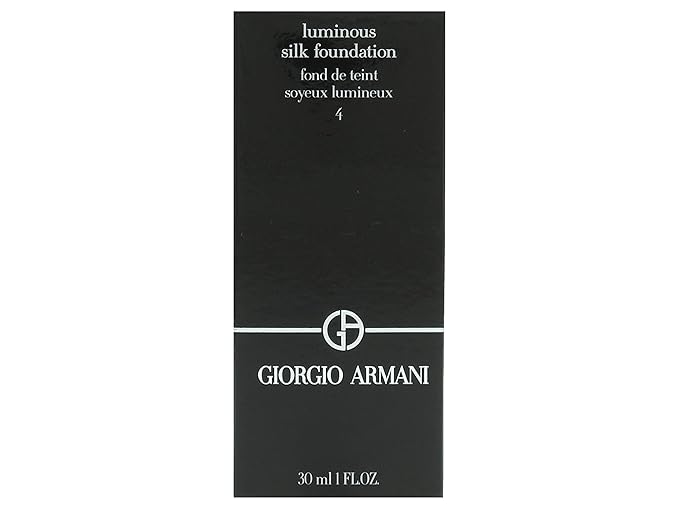 GIORGIO ARMANI Luminous Silk Foundation, 4 Light Golden, 1 Fl Oz