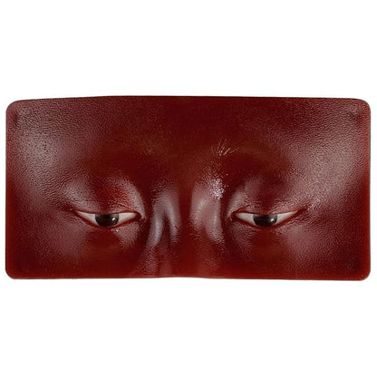 3D Makeup Practice Face Board Reusable Realistic Eyeshadow Eyeliner Eyebrow Mapping Makeup Practice Mannequin Face Board for Makeup Beginner or Professional Enthusiasts(Dark Colored)
