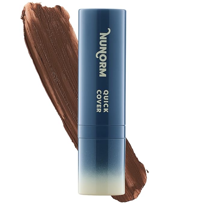 Quick Cover Stick | Lightweight Foundation + Concealer For Men's Skin | Face + Body | 17 Shades | Instantly Covers Blemishes | Natural Matte Finish | Cruelty-Free + Vegan | Portable (Espresso)