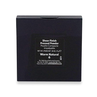 Bobbi Brown Sheer Finish Pressed Powder - # 06 Warm Natural By Bobbi Brown for Women - 11g/0.38oz