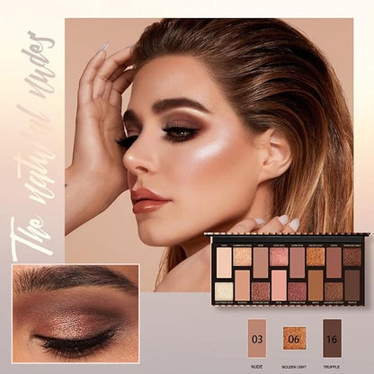 10 Pcs All In One Full Makeup Set, Professional Makeup Kit for Girls Teens Beginners Multipurpose Essential Starter Bundle Include Eyeshadow Palette Mascara Eyebrow Pen Eyeliner Eyeshadow Brush