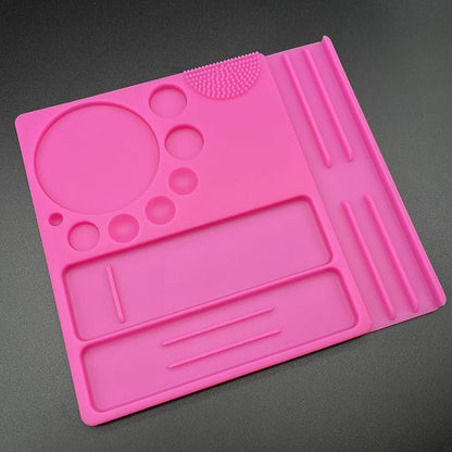 Silicone Palette for Lash Lift Brow Lamination Palette (Rose Pink)