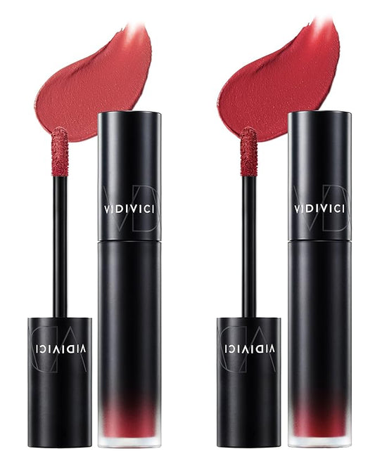 VIDIVICI Millennial Velvet Lip Tint(03 ROSY MUSE & 05 RED OVER)