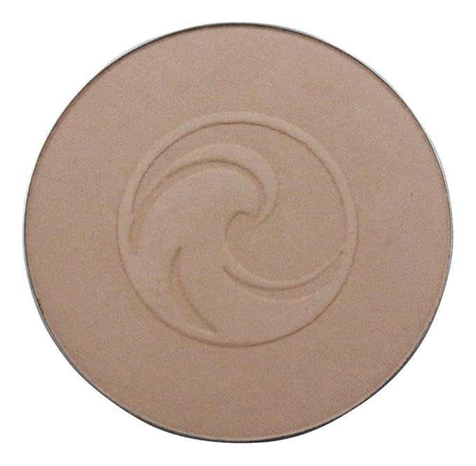 Paraben Free, Vegan, Gluten-free, Cruelty-free, Non GMO, Pressed mineral powder, (REFILL Light Beige)