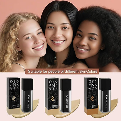 Flawless Finish Foundation,Natural Look,Lightweight and Full-Coverage Foundation Matte Base for All Skin Types,1.0 fl.oz/30ml