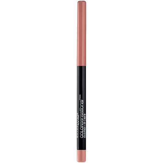 Maybelline Color Sensational Shaping Lip Liner with Self-Sharpening Tip, Totally Toffee, Nude, 1 Count