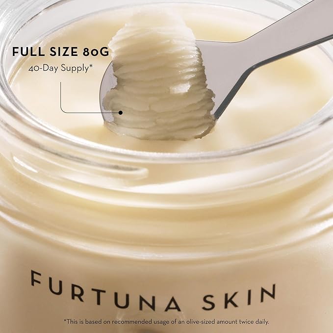 Furtuna Skin Cleansing Oil Balm - Luxurious Vegan Makeup Remover & Skin Nourisher, Olive Oil & Wild Organic Plants Blend, 80g