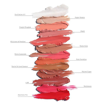 Half Caked Candy Paint Cheek + Lip Tint - Clean, Vegan & Cruelty-Free Makeup for Natural Rosy Glow, Dewy Finish, Enriched with Vitamin E, Perfect for dry or sensitive skin, 5g (I'm A Salve 4 U)
