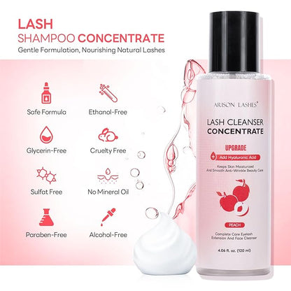 ARISON LASHES Eyelash Cleanser Concentrate