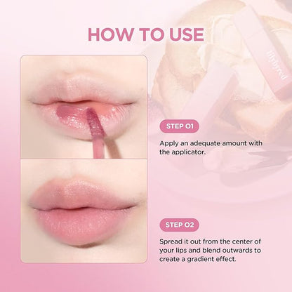 lilybyred Sweet Liar Milky Tint | Korean Moisture Matte Lip Stain, Milk Foam Texture, Hydro-Matte Barrier, Blurring Soft, Lightweight, Long-Lasting, Smudge-Proof (08 Kaya Butter)