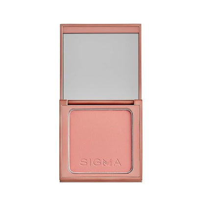 Sigma Beauty Warm Pink-Coral Matte Blush Palette - Long Lasting Blush Pressed Powder - Gluten Free, Cruelty Free, Vegan Makeup Palette - Sunset Kiss