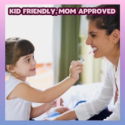 Care Bears 5 pcs Flavored Lip Gloss for Kids | Non-toxic & Vegan Makeup | Birthday Gifts for Ages 3 by Townley Girl