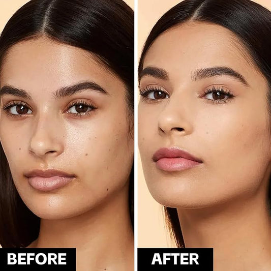 Boobeen Matte Liquid Foundation for Women, Long Lasting Full Coverage Foundation Makeup, Face Natural Finish with Makeup Brush