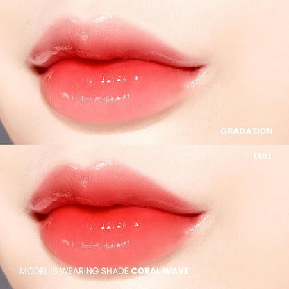 MERYTHOD Water Lip Stain Tinted Glossy Quick Setting 3g (07 Coral Wave)