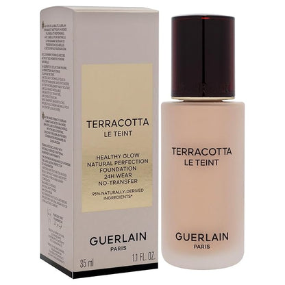 Terracotta Le Teint Foundation - 1W Warm by Guerlain for Women - 1.1 oz Foundation