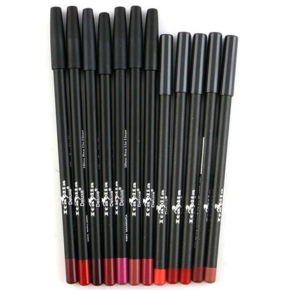 12pc Italia Deluxe Ultra Fine Lip Liner set of 12 color