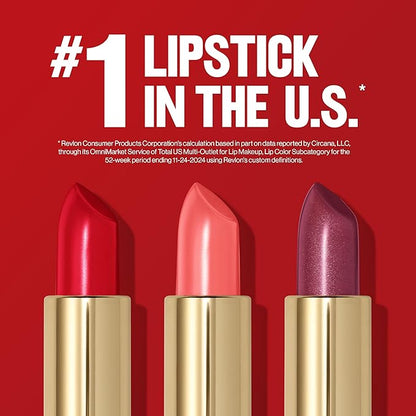 Revlon Super Lustrous Lipstick, Creamy Formula For Soft, Fuller-Looking Lips, Moisturized Feel, 668 Primrose, 0.15 oz