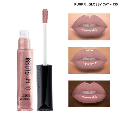 Rimmel London Oh My Gloss! Lip Gloss - 130 Purrr... Glossy Cat 6.5ml