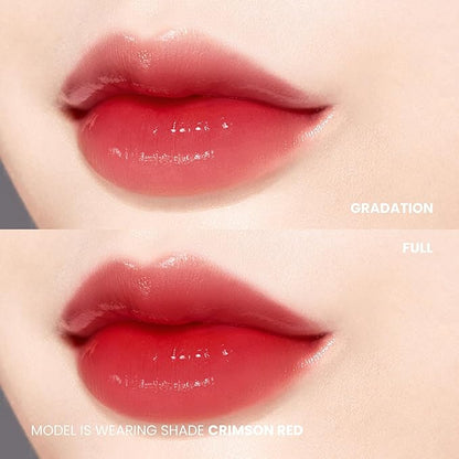 MERYTHOD Water Lip Stain Tinted Glossy Quick Setting 3g (04 Crimson Red)