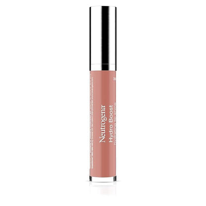 Neutrogena Hydro Boost Moisturizing Lip Gloss, Hydrating Non-Stick and Non-Drying Luminous Tinted Lip Shine with Hyaluronic Acid to Soften and Condition Lips, 20 Berry Brown, 0.10 oz