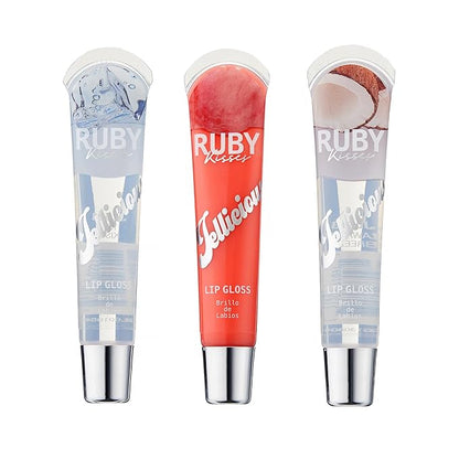 Ruby Kisses Jellicious Mouth Watering Lip Gloss (JLG01 & JLG04 & JLG13)