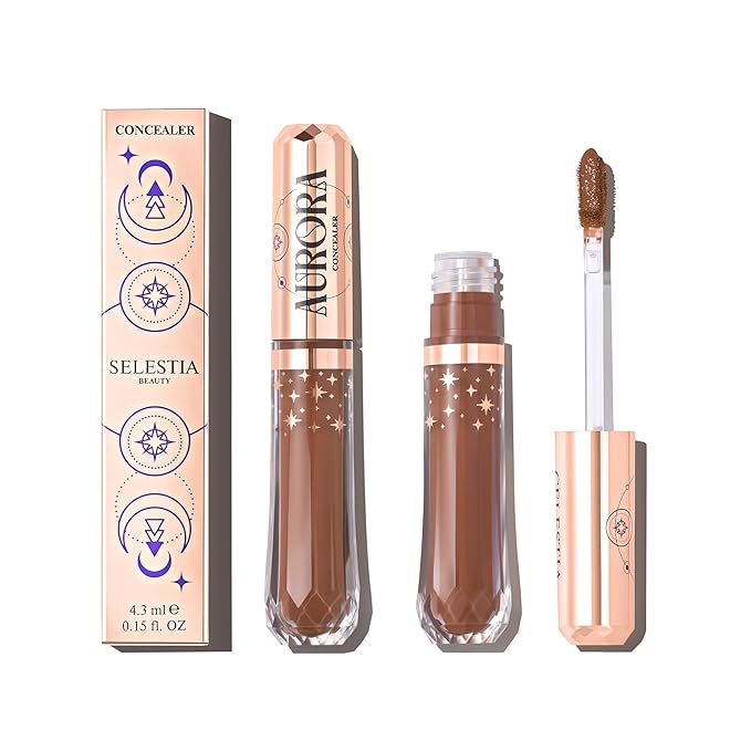 Under Eye Concealer for Dark Circles – Blendable & Long-Lasting Makeup Сoncealer – Seamless Finish – 0.15 Fl Oz (Cocoa)