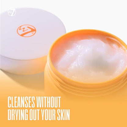 W7 Peachy Clean Makeup Melt Set – Cleansing Balm & Remover Pad for a Peach-Perfect Skincare Routine – The Ultimate Makeup Melting Dream Team! - Gentle, Hydrating & Effortless