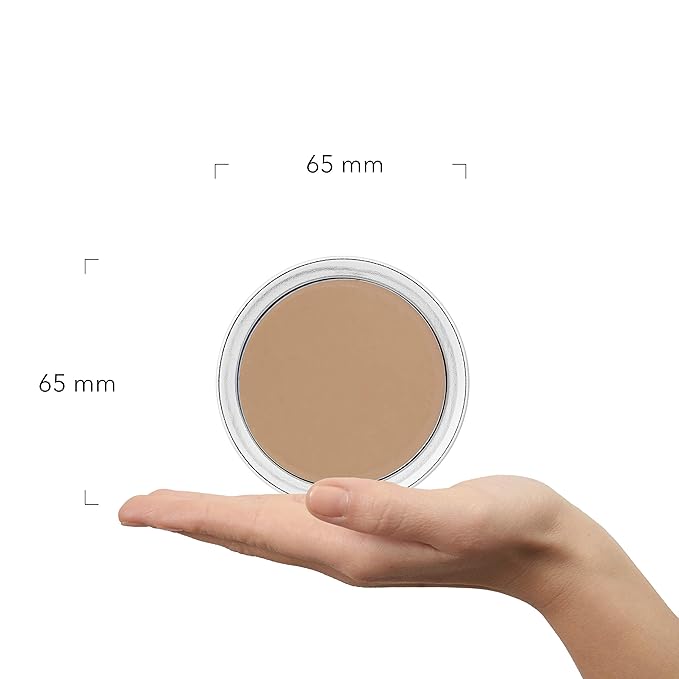 100% PURE Cream Foundation Concealer Face Makeup Medium to Full Matte Coverage - Rich Hydrating Balance for Dry Skin - Vegan Fruit Pigmented Alpine Rose Color (Fair with Cool Undertone) - 0.32 oz