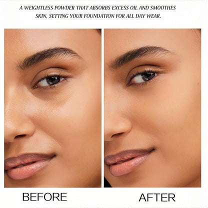 Setting Loose Powder 5 Colors Flawless Smooth Loose Finishing Powder Waterproof Long-Lasting Face Powder (Color 04)