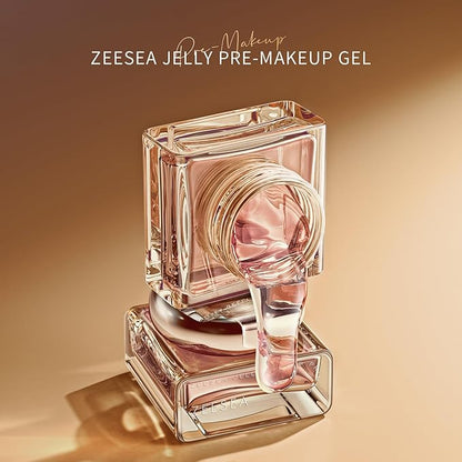 zeesea Hydrating Jelly Makeup Primer, Gel-Based Moisturizing Grip Makeup Lotion for Long Lasting, Restoring Makeup Primer for all Skin Type including Sensitive Skin, 1.06 Oz (30 g)