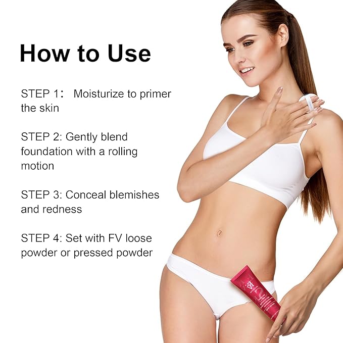 FV 2 Pack Hydrating Liquid Foundation Makeup, Waterproof & Lightweight, Natural Finish with Medium Coverage, Ideal for Dry and Normal Skin (Nourishing Natural Beige)