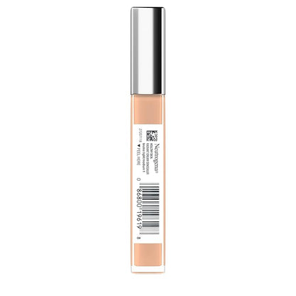 Neutrogena Healthy Skin Radiant Brightening Cream Concealer with Peptides & Vitamin E Antioxidant, Lightweight Perfecting Concealer, Brulee Light/Medium 01 cool undertones, 0.24 oz