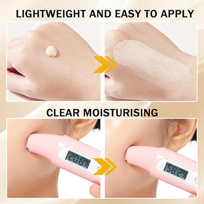 6 PCS Mushroom Head Foundation Set,Mushroom Head Air Cushion CC Cream,Moisturizing Oil Control Natural Foundation,Air Cushion Concealer Moisturizing Foundation with Makeup Sponge