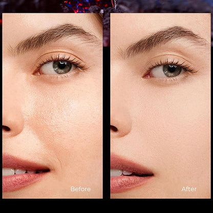 Oil Control Matte Setting Powder, Jelly Face Pressed Powder Foundation Makeup, Smooth Flawless Long Lasting Compact Powder, for Blurring Pores & Even Tone