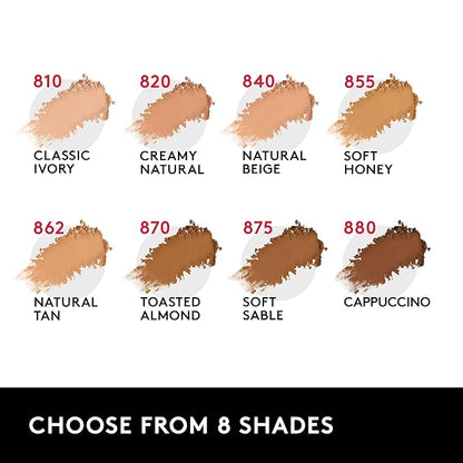 COVERGIRL Outlast Extreme Wear Pressed Powder, Face Powder, Natural, 0.38 Fl Oz, Pressed Powder, Full Coverage Powder, Finishing Powder, Lightweight, Controls Shine, Variety of Shades (Pack of 2)
