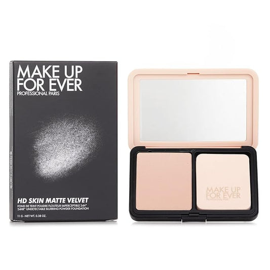 HD Skin Matte Velvet Powder Foundation - 1R02 Cool Alabaster by Make Up For Ever for Women - 0.38 oz Foundation