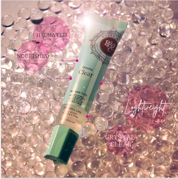 ROSÉE & CO Rosee Lip Gloss Vegan & Cruelty Free Treatment, Professional Make up, Long Lasting Glossy with Shea Butter, Moisturize, Protect & Smooth, High Shine, Non-Sticky - Set of 8-2